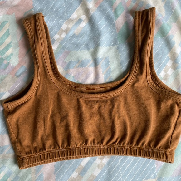 ARQ Full Coverage Bra, Toffee, Size Large - Picture 2 of 3